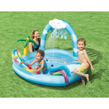 Plac zabaw Basen Intex 57175 zjeżdżalnia fontanna